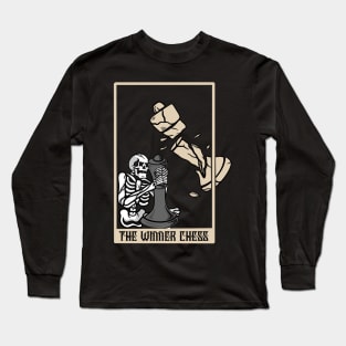 Chess and skull Long Sleeve T-Shirt